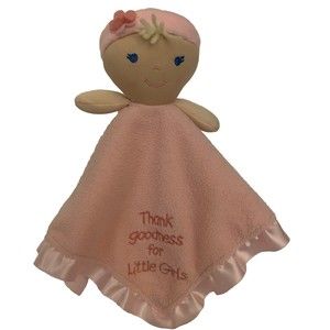 KIDS PREFERRED Lovey Blonde Doll Pink Thank Goodness for Little Girls Crinkle
